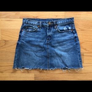 South moon under jean skirt